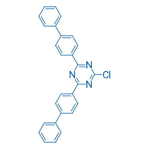 2,4-Di([1,1'-biphenyl]-4-yl)-6-chloro-1,3,5-triazine 1g