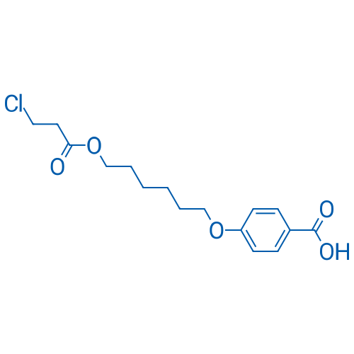 4-((6-((3-Chloropropanoyl)oxy)hexyl)oxy)benzoic acid 1g