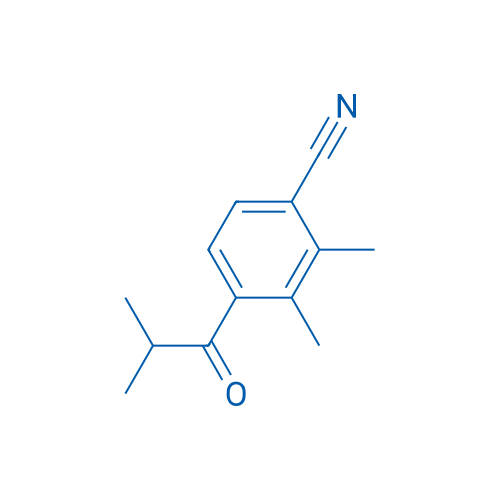 4-ISOBUTYRYL-2,3-DIMETHYLBENZONITRILE 250mg