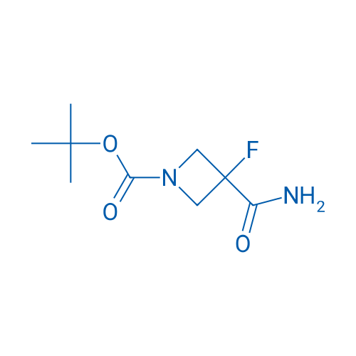 tert-butyl 3-carbamoyl-3-fluoroazetidine-1-carboxylate 100mg