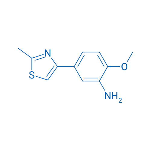 2-Methoxy-5-(2-methylthiazol-4-yl)aniline 5g