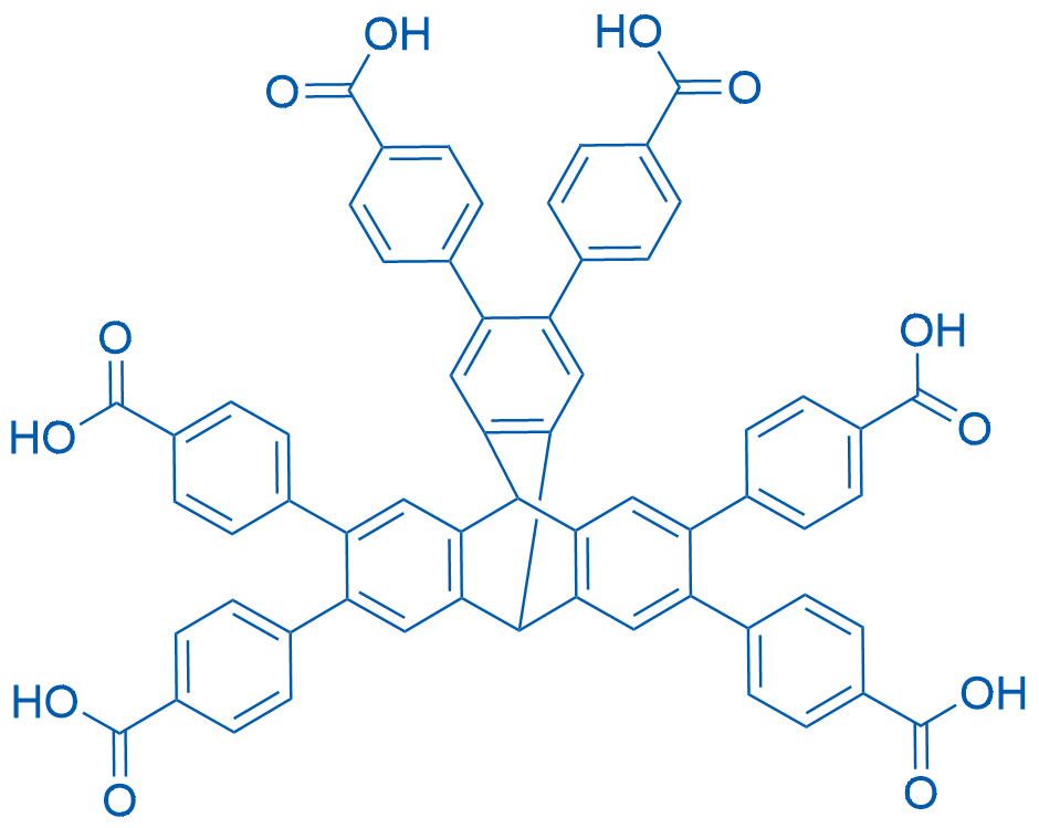 4,4',4'',4''',4'''',4'''''-(9,10-Dihydro-9,10-[1,2]benzenoanthracene-2,3,6,7,14,15-hexayl)hexabenzoic acid 5g