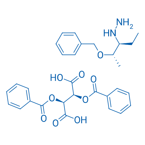((2S,3S)-2-(Benzyloxy)pentan-3-yl)hydrazine (2S,3S)-2,3-bis(benzoyloxy)succinate (X:1) 25g