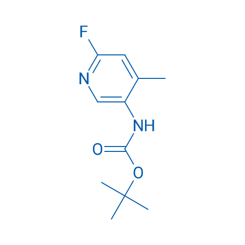 tert-Butyl (6-fluoro-4-methylpyridin-3-yl)carbamate 1g