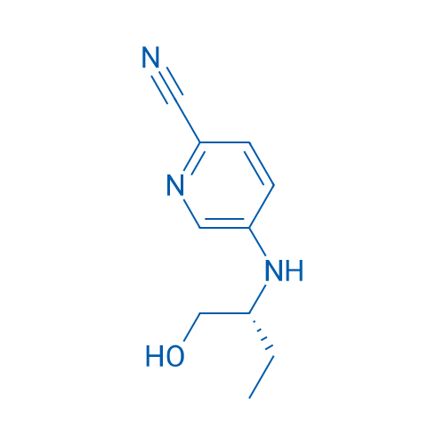 5-{[(2R)-1-hydroxybutan-2-yl]amino}pyridine-2-carbonitrile 1g