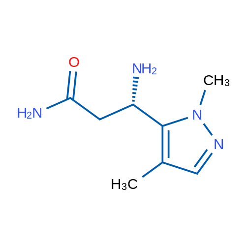 (3S)-3-Amino-3-(1,4-dimethyl-1H-pyrazol-5-yl)propanamide 1g