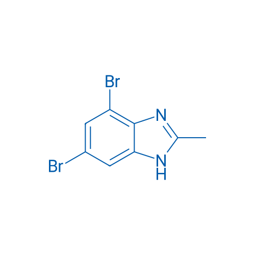 4,6-Dibromo-2-methyl-1H-benzo[d]imidazole 100mg