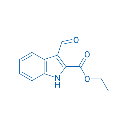 Ethyl 3-formyl-1H-indole-2-carboxylate 5g