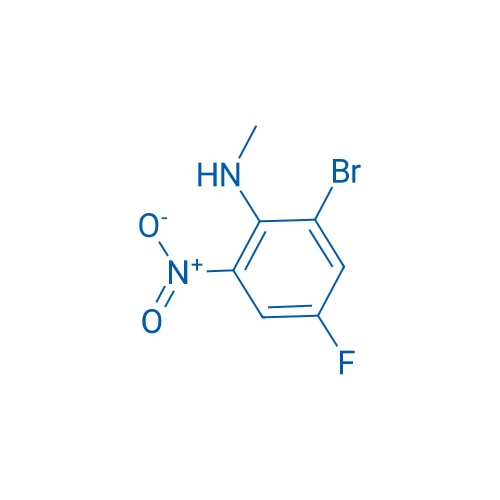 2-Bromo-4-fluoro-N-methyl-6-nitroaniline 250mg
