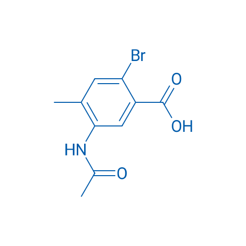 5-Acetamido-2-bromo-4-methylbenzoic acid 5g