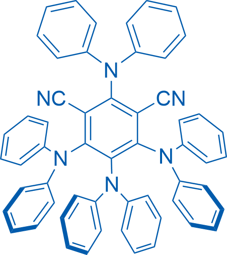 2,4,5,6-Tetrakis(diphenylamino)isophthalonitrile 1g