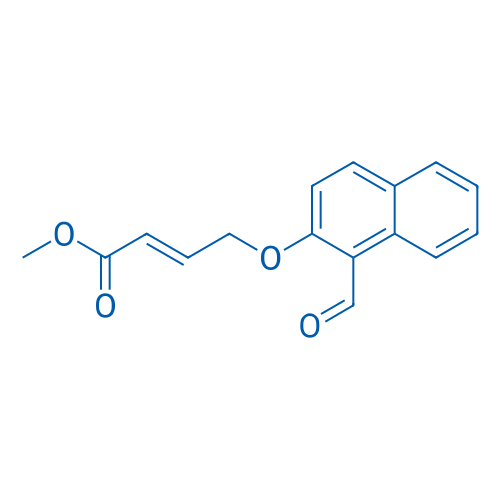 Methyl 4-((1-formylnaphthalen-2-yl)oxy)but-2-enoate 5g
