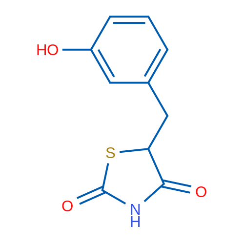 5-(3-Hydroxybenzyl)thiazolidine-2,4-dione 1g