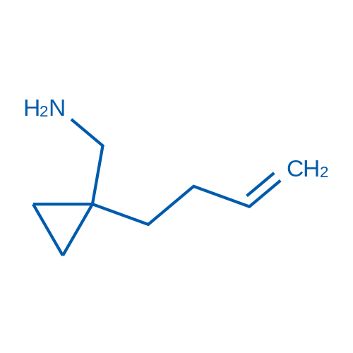 (1-(But-3-en-1-yl)cyclopropyl)methanamine 100mg