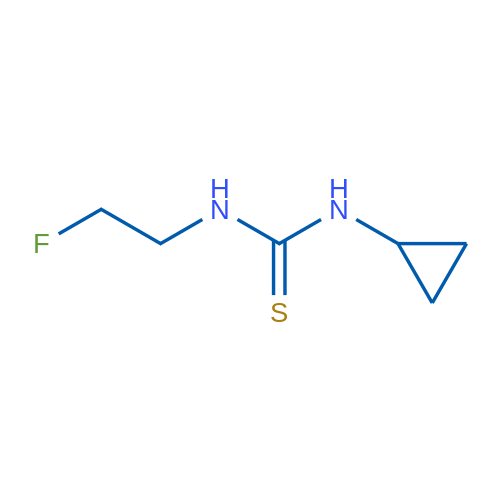 1-Cyclopropyl-3-(2-fluoroethyl)thiourea 1g