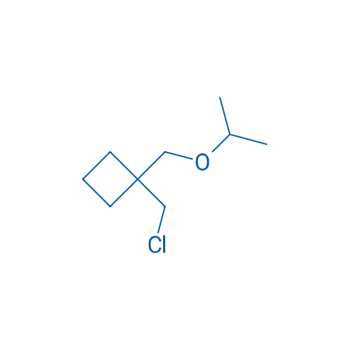 1-(Chloromethyl)-1-[(propan-2-yloxy)methyl]cyclobutane 1g