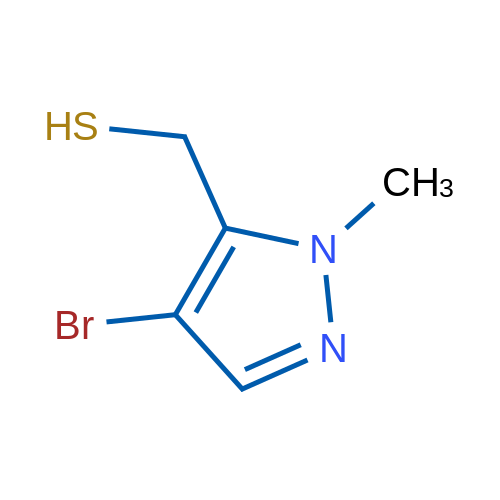 (4-Bromo-1-methyl-1H-pyrazol-5-yl)methanethiol 1g