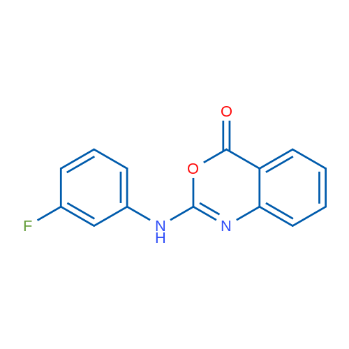 2-[(3-Fluorophenyl)amino]-4H-3,1-benzoxazin-4-one 1g