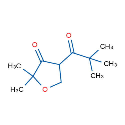 4-(2,2-Dimethylpropanoyl)-2,2-dimethyloxolan-3-one 1g