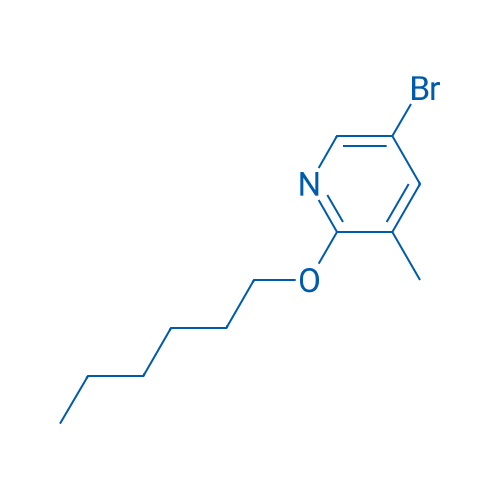5-Bromo-2-(hexyloxy)-3-methylpyridine 5g