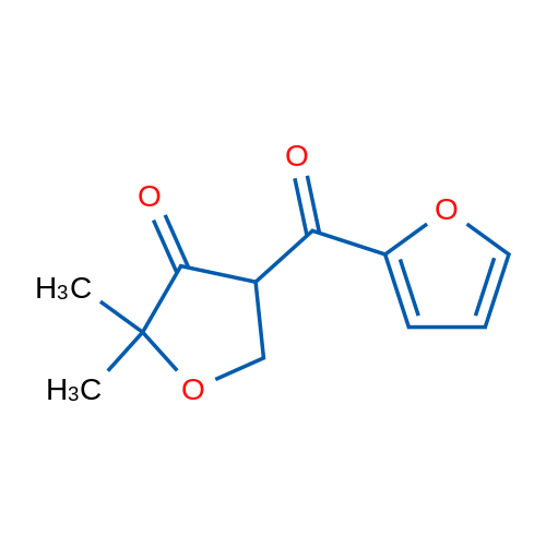 4-(Furan-2-carbonyl)-2,2-dimethyloxolan-3-one 1g