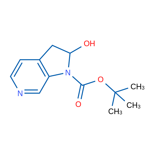 tert-Butyl 2-hydroxy-2,3-dihydro-1H-pyrrolo[2,3-c]pyridine-1-carboxylate 1g