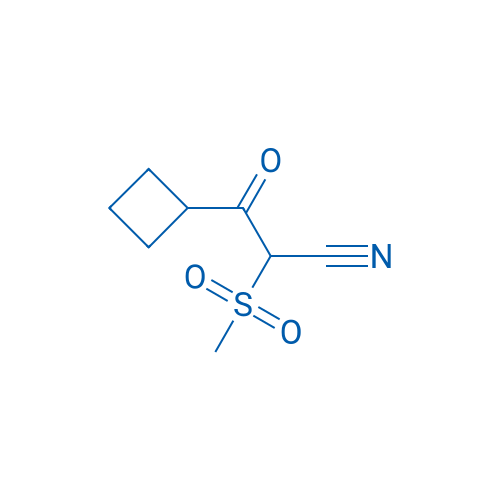 3-Cyclobutyl-2-methanesulfonyl-3-oxopropanenitrile 1g
