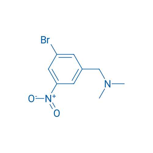 1-(3-Bromo-5-nitrophenyl)-N,N-dimethylmethanamine 1g