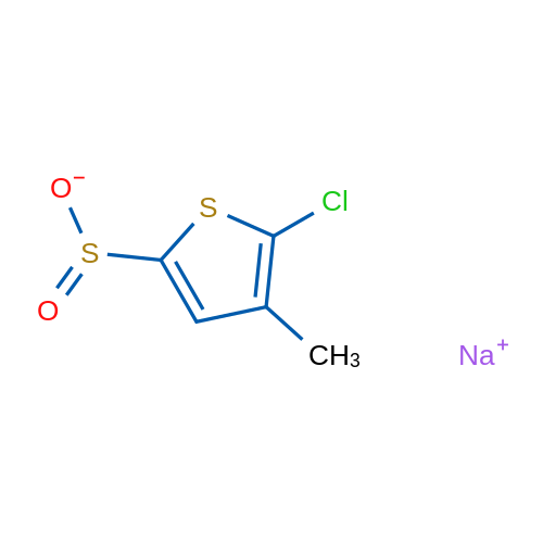 Sodium 5-chloro-4-methylthiophene-2-sulfinate 1g