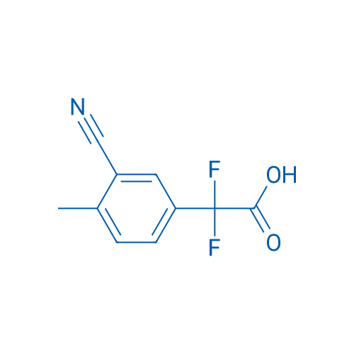 2-(3-Cyano-4-methylphenyl)-2,2-difluoroacetic acid 1g