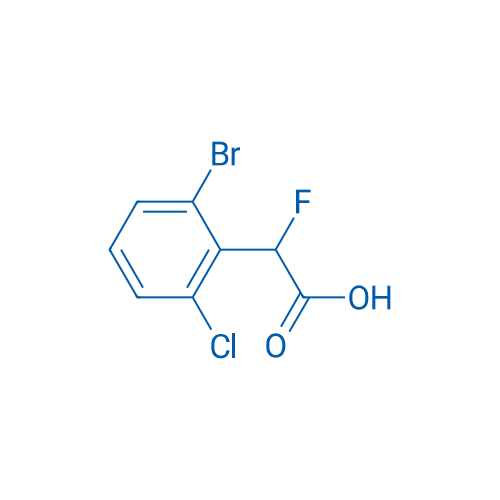 2-(2-Bromo-6-chlorophenyl)-2-fluoroacetic acid 1g