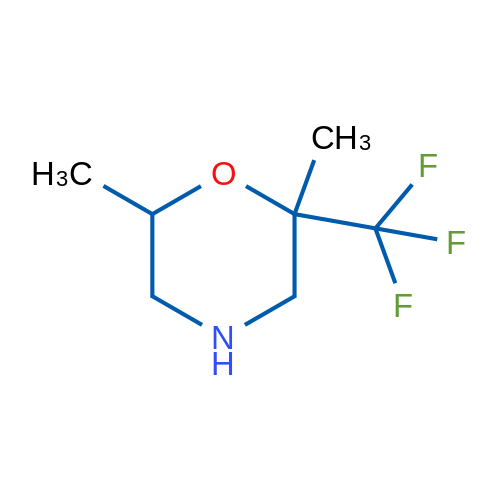 2,6-Dimethyl-2-(trifluoromethyl)morpholine 1g