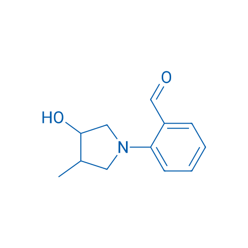 2-(3-Hydroxy-4-methylpyrrolidin-1-yl)benzaldehyde 1g