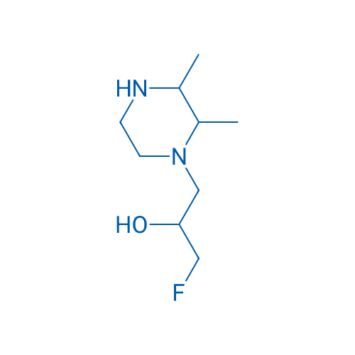 1-(2,3-Dimethylpiperazin-1-yl)-3-fluoropropan-2-ol 1g