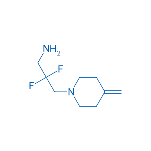 2,2-Difluoro-3-(4-methylidenepiperidin-1-yl)propan-1-amine 1g
