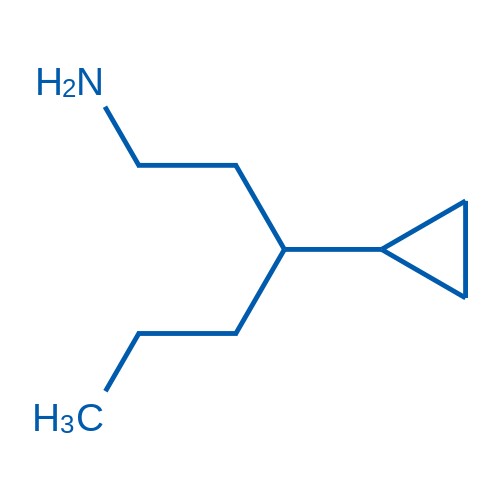 3-Cyclopropylhexan-1-amine 100mg