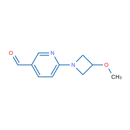 6-(3-Methoxyazetidin-1-yl)pyridine-3-carbaldehyde 1g