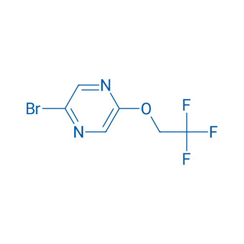 2-Bromo-5-(2,2,2-trifluoroethoxy)pyrazine 100mg