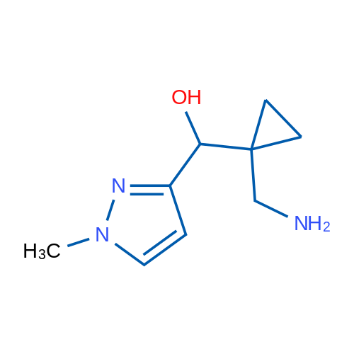 [1-(Aminomethyl)cyclopropyl](1-methyl-1H-pyrazol-3-yl)methanol 1g