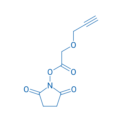 Acetic acid, 2-(2-propyn-1-yloxy)-, 2,5-dioxo-1-pyrrolidinyl ester 100mg