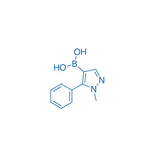 (1-Methyl-5-phenyl-1H-pyrazol-4-yl)boronic acid 100mg
