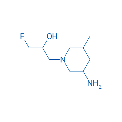 1-(3-Amino-5-methylpiperidin-1-yl)-3-fluoropropan-2-ol 1g