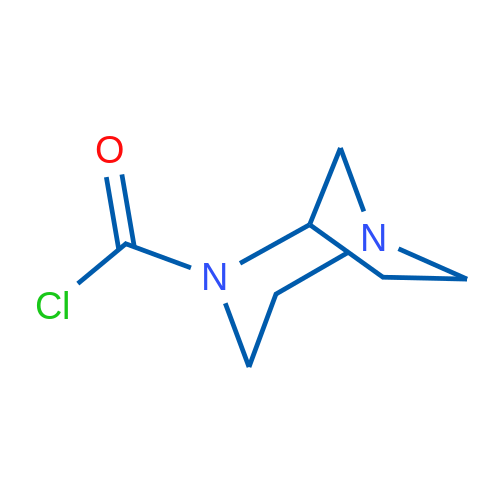1,4-Diazabicyclo[3.2.1]octane-4-carbonyl chloride 1g