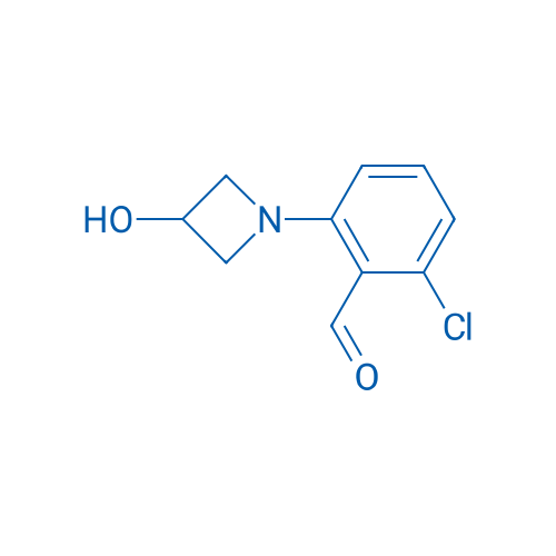 2-Chloro-6-(3-hydroxyazetidin-1-yl)benzaldehyde 1g