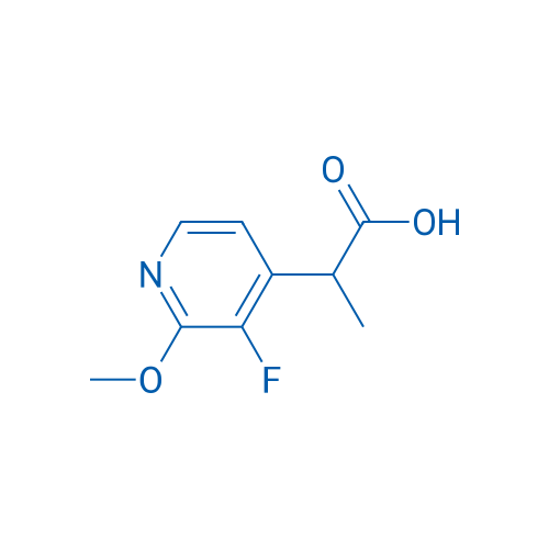 2-(3-Fluoro-2-methoxypyridin-4-yl)propanoic acid 1g
