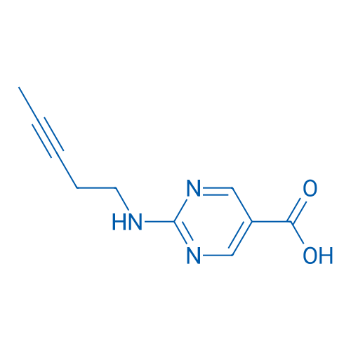 2-[(Pent-3-yn-1-yl)amino]pyrimidine-5-carboxylic acid 1g