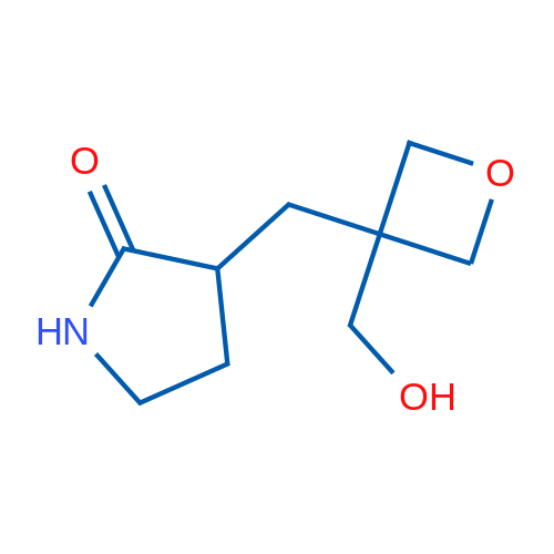 3-{[3-(hydroxymethyl)oxetan-3-yl]methyl}pyrrolidin-2-one 1g