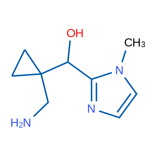 [1-(Aminomethyl)cyclopropyl](1-methyl-1H-imidazol-2-yl)methanol 1g
