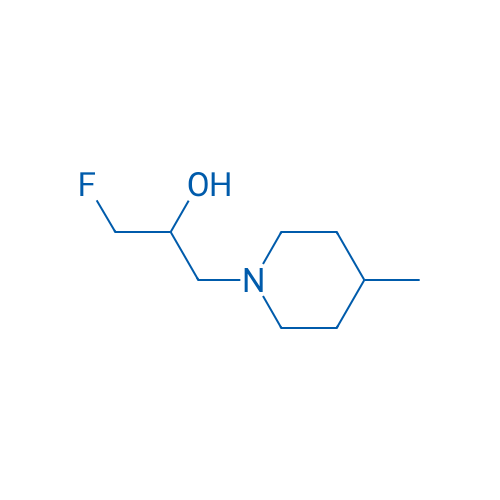 1-Fluoro-3-(4-methylpiperidin-1-yl)propan-2-ol 1g
