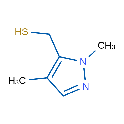 (1,4-Dimethyl-1H-pyrazol-5-yl)methanethiol 1g